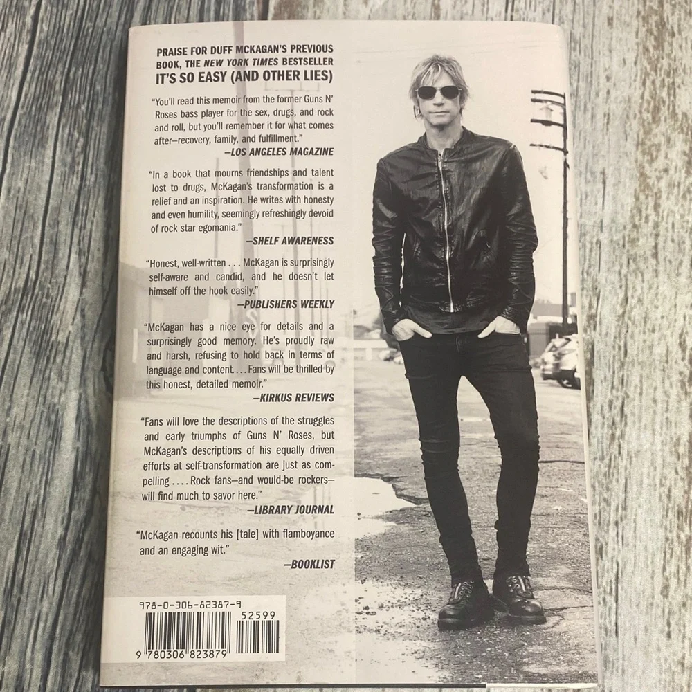 Duff McKagan - How to Be a Man (and Other Illusions) Hardcover Autographed Copy - Picture 3 of 8